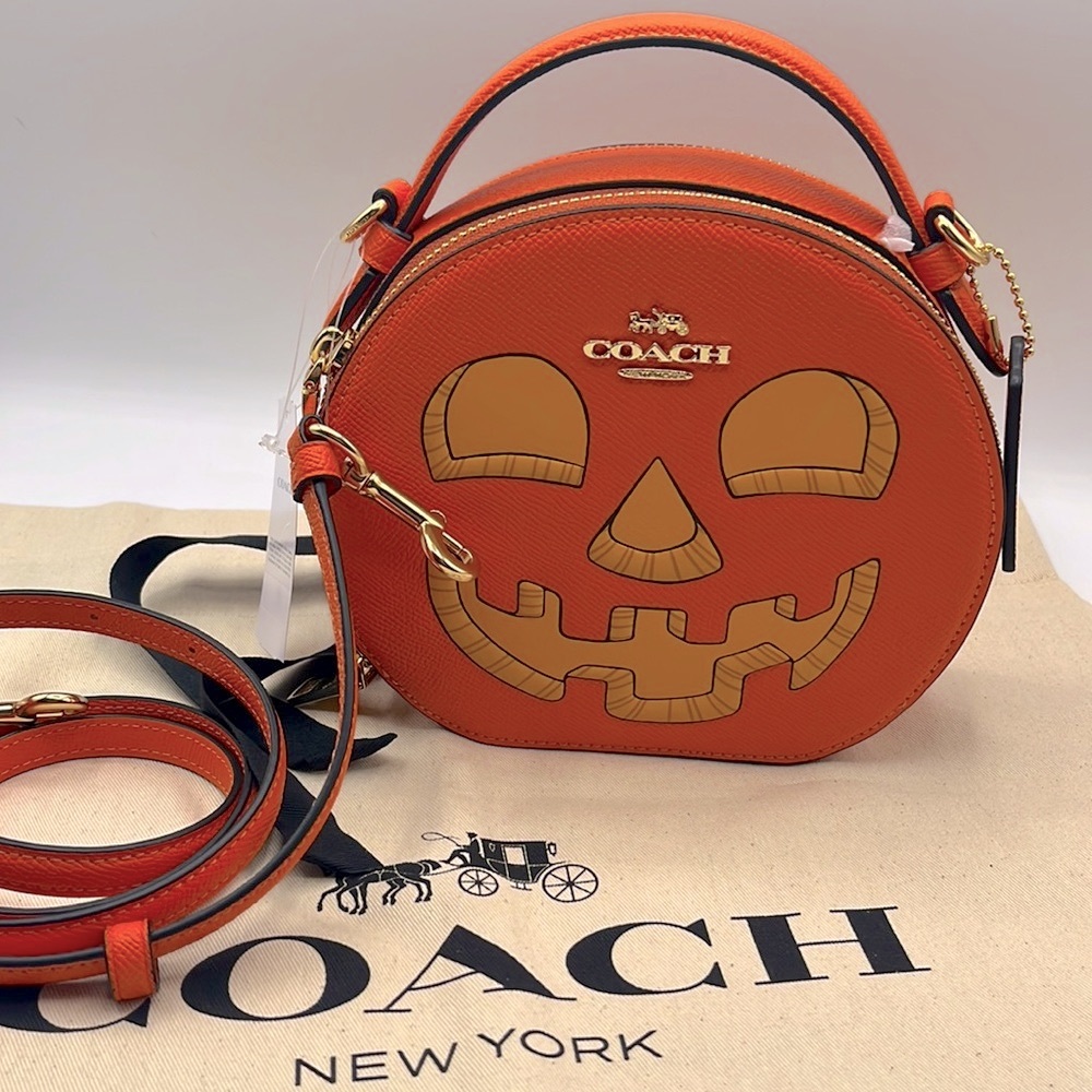 Coach Pumpkin Canteen Crossbody - Picture 1 of 12